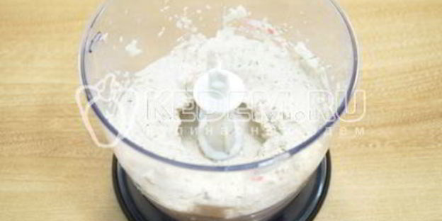 тарталетки с паштетом из крабового мяса