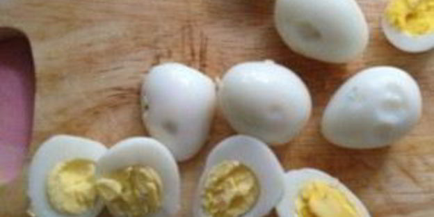 тарталетки с печеночным паштетом