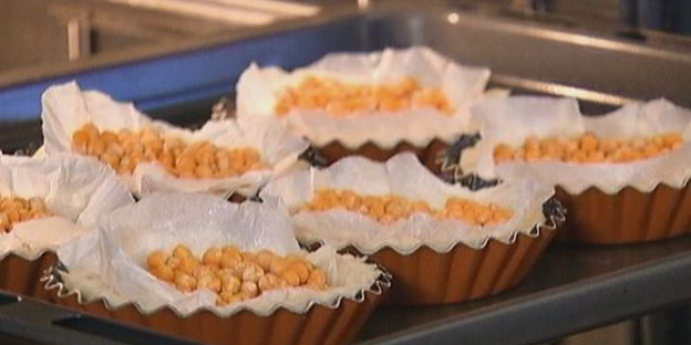 тарталетки с рикоттой и руколой