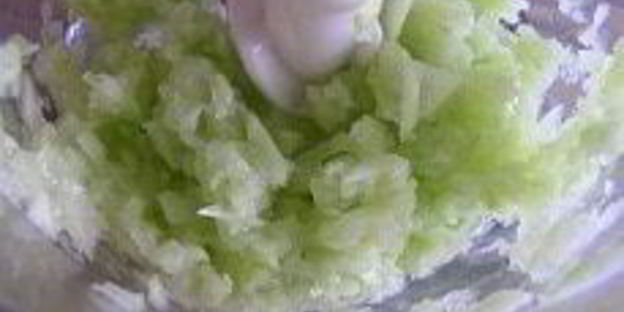 тарталетки с сырным кремом и мятой