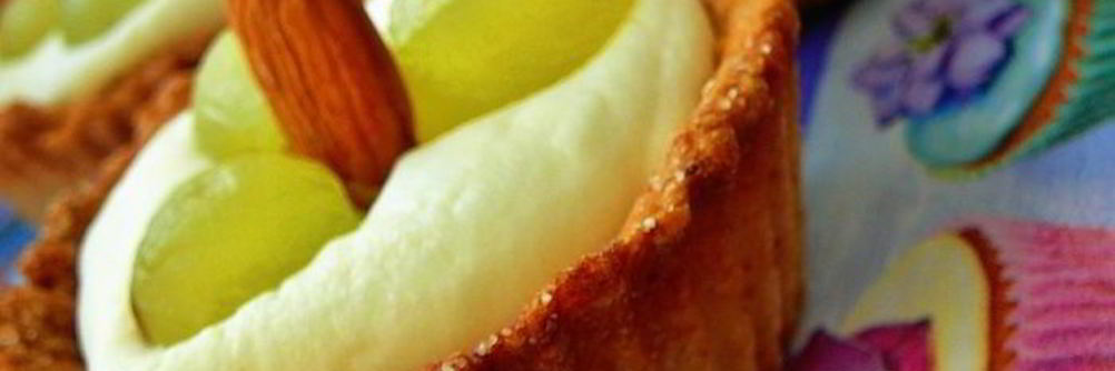 Тарталетки с творожным кремом