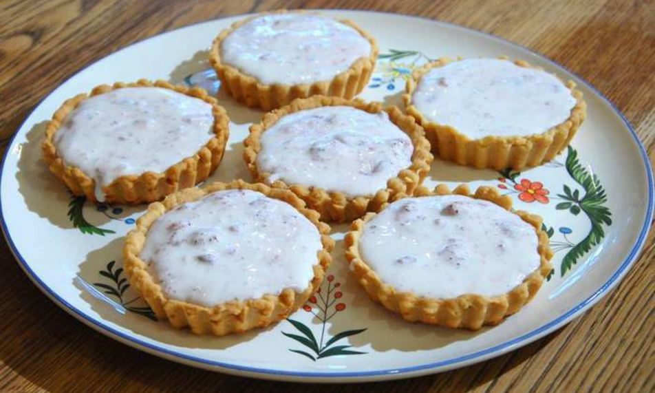 Рецепт тарталеток с земляничным кремом