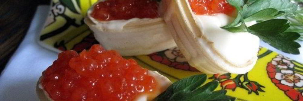 Вафельные тарталетки