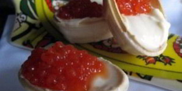 вафельные тарталетки