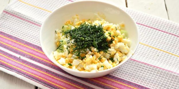 закуска из куриного мяса в тарталетках