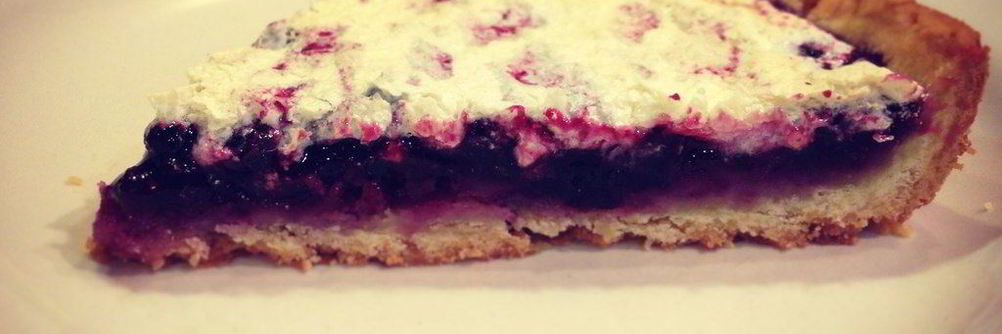 Черничный тарт
