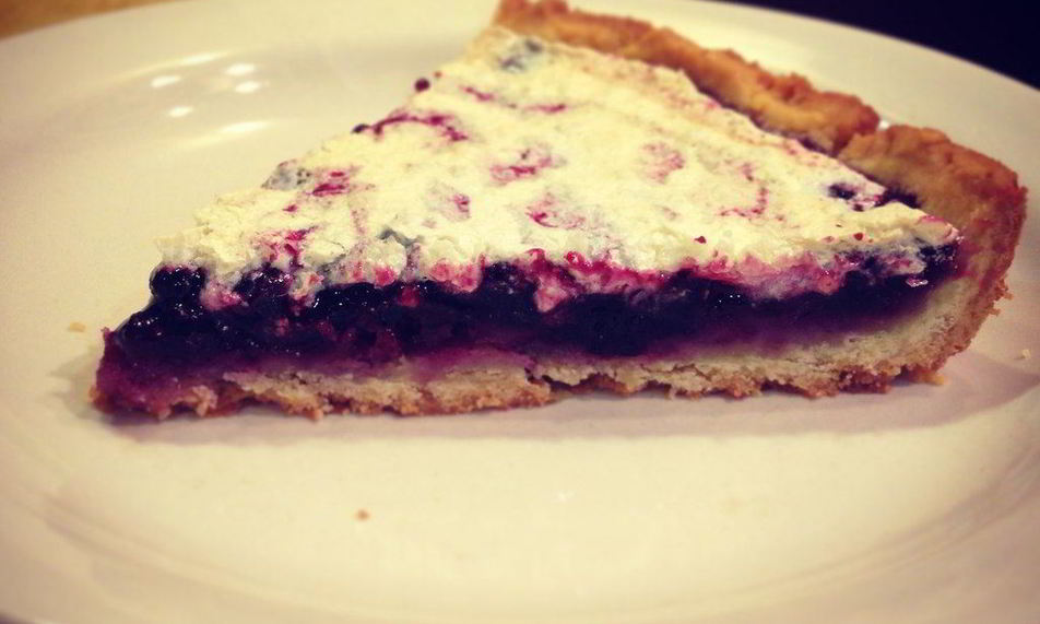 Рецепт черничного тарта