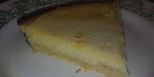 французский лимонный тарт