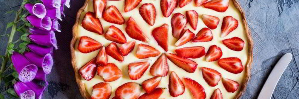 Клубничный тарт