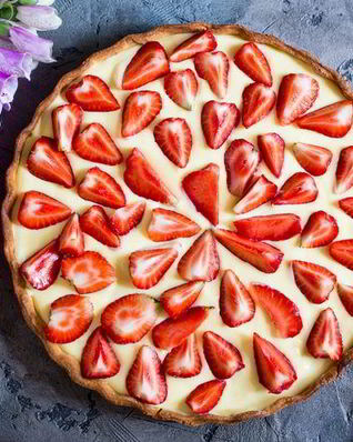 Клубничный тарт
