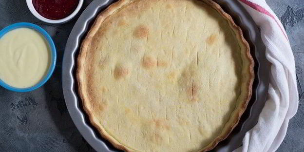 клубничный тарт