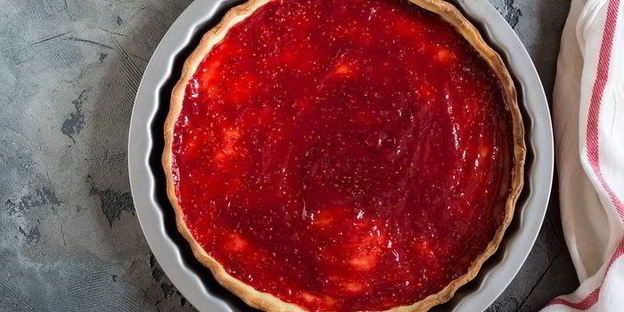 клубничный тарт