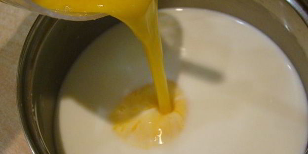 кремовый тарт с киви