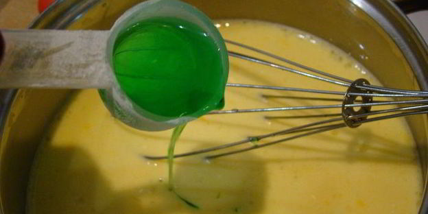 кремовый тарт с киви