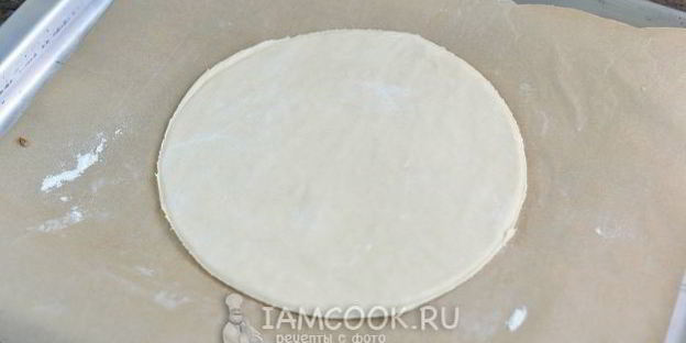 легкий тарт с овощами-гриль