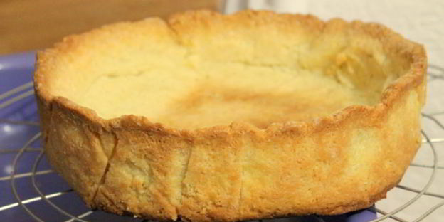 лимонный тарт с миндалем