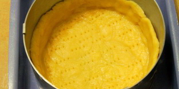 лимонный тарт с миндалем