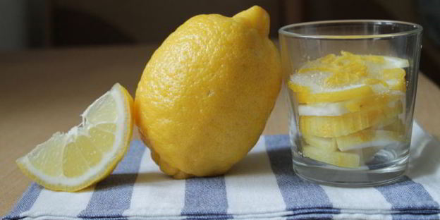 лимонный тарт с миндалем