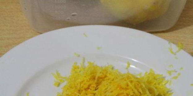 лимонный тарт с миндалем