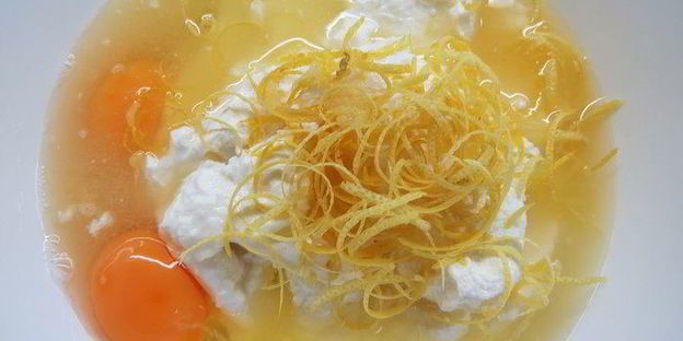 лимонный тарт с розмарином