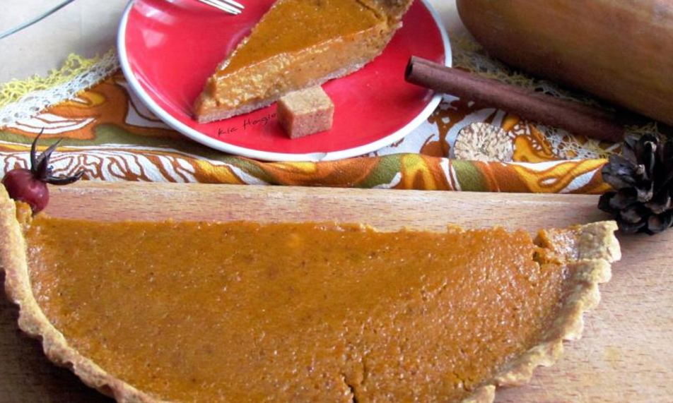 Рецепт пряного тыквенного тарта