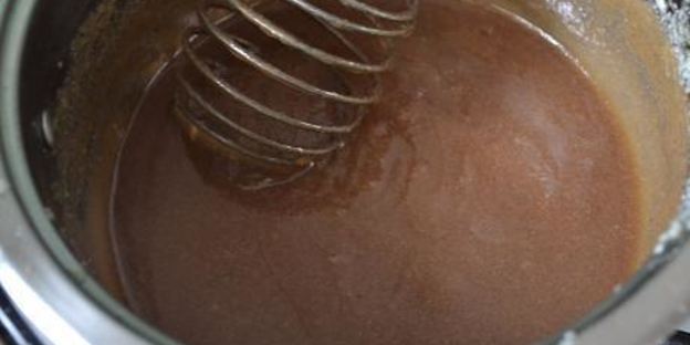 шоколадно-карамельный тарт