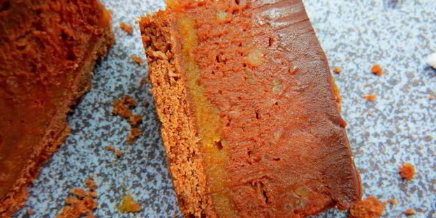 шоколадно-каштановый тарт