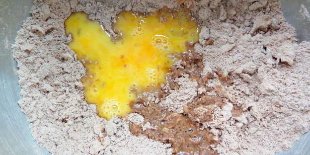 шоколадно-каштановый тарт