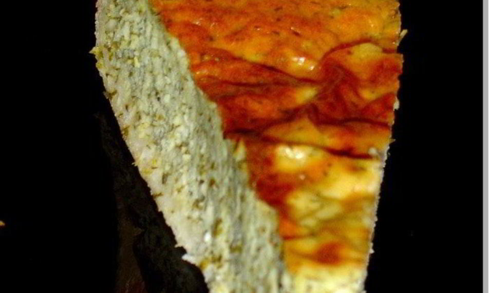 Рецепт сырно-творожного тарт с весенней зеленью