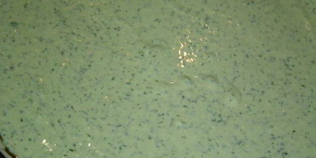 сырно-творожный тарт с весенней зеленью