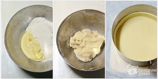 тарт деревенский с миндалем и абрикосами