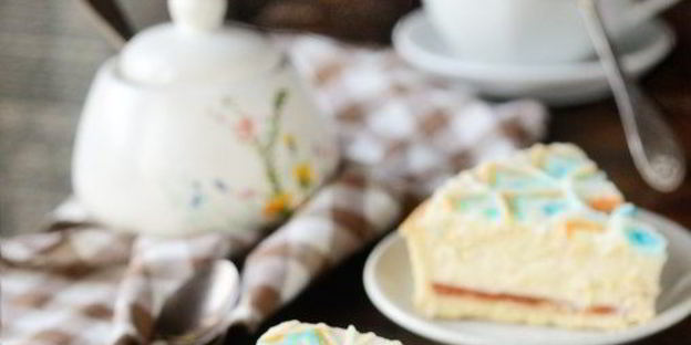 тарт деревенский с миндалем и абрикосами