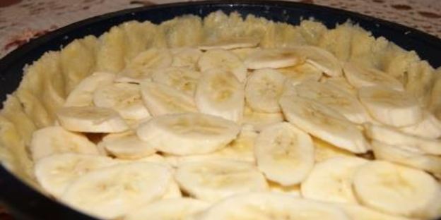 тарт с бананом и рикоттой