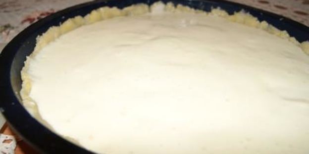 тарт с бананом и рикоттой