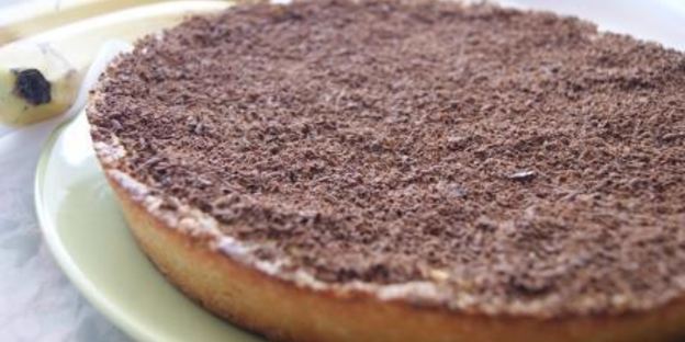 тарт с бананом и рикоттой