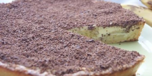 тарт с бананом и рикоттой