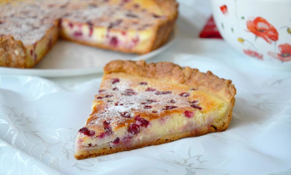 Рецепт тарта с брусникой