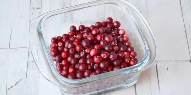 тарт с брусникой