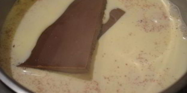 тарт с черносливом и нежнейшим шоколадным ганашем