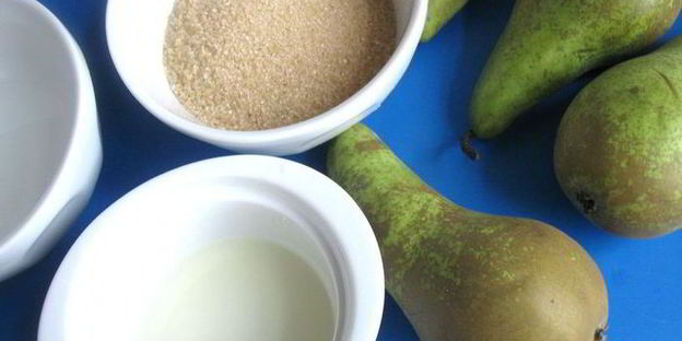 тарт с франжипаном и карамелизованной грушей