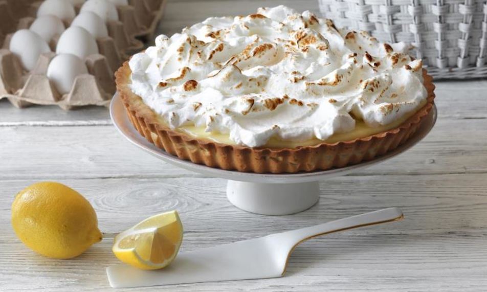Рецепт тарта с лимонным кремом