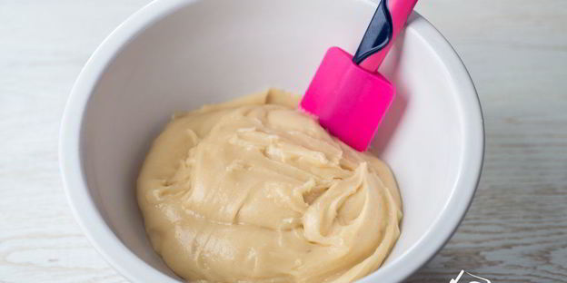 тарт с персиками и заварным кремом