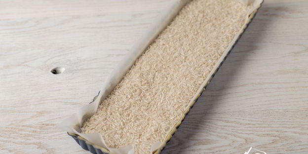 тарт с персиками и заварным кремом