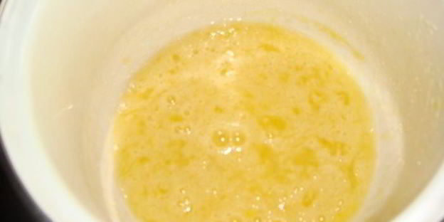 тарт с заварным кремом и малиновым желе