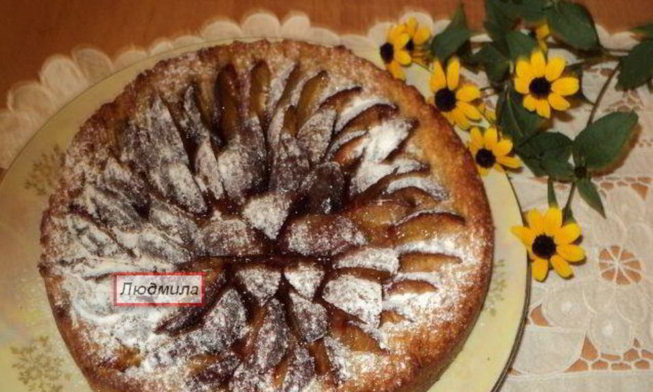 Рецепт тарта со сливами