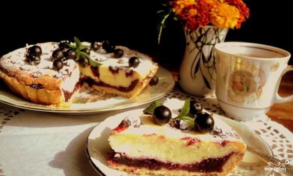 Рецепт тарта со смородиной