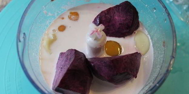 тарт со свеклой и брынзой