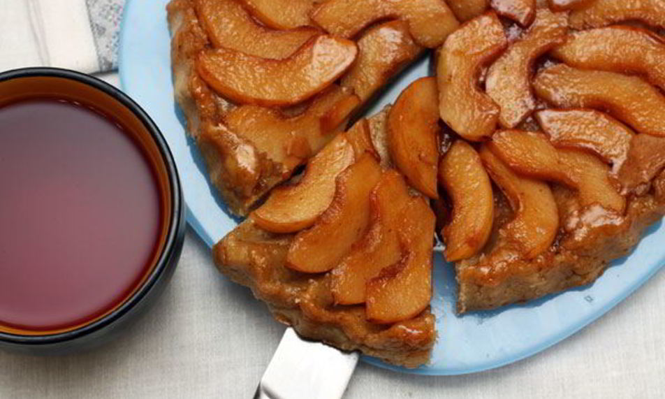 Рецепт тарта татен с айвой