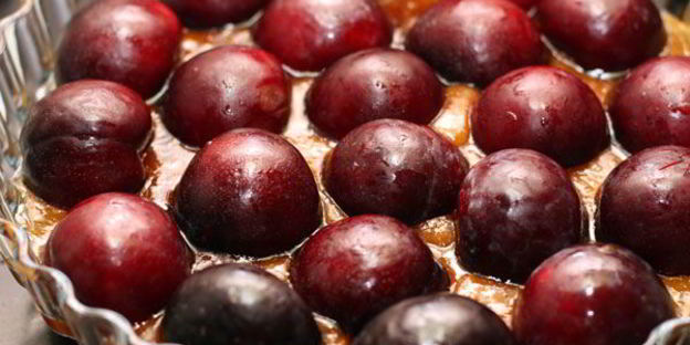 тарт татен со сливами