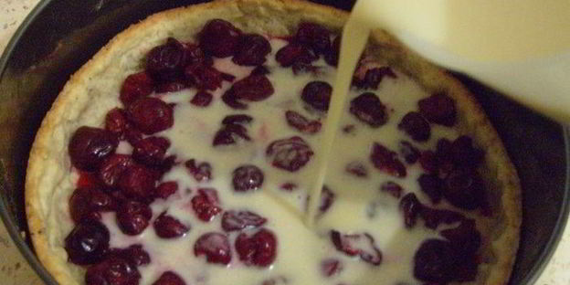 тарт вишня & шоколад